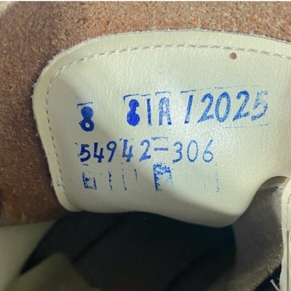 Vintage Scats Matterhorn Brown Leather Lace Up Hiking Mountaineering Boots 8 - Picture 10 of 15